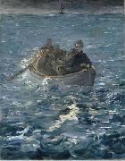 Edouard Manet L'Evasion de Rochefort oil painting reproduction